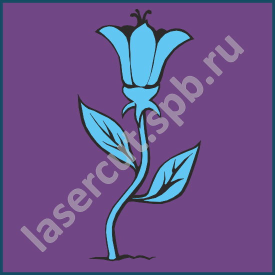Трафарет цветов Трафарет цветов